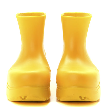 Bottega Veneta Rubber Puddle Ankle Boots 36 Egg Yolk 2 of 7