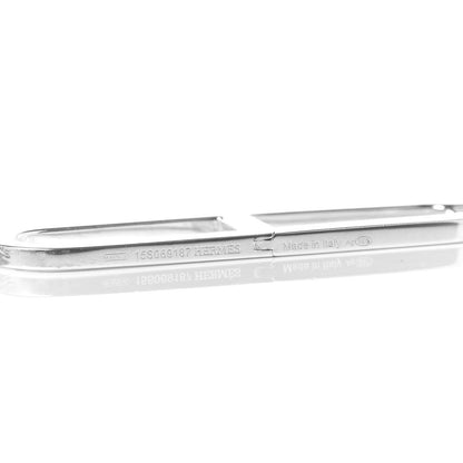 Hermes Sterling Silver Ever Chaine D'Ancre Earrings 4 of 6