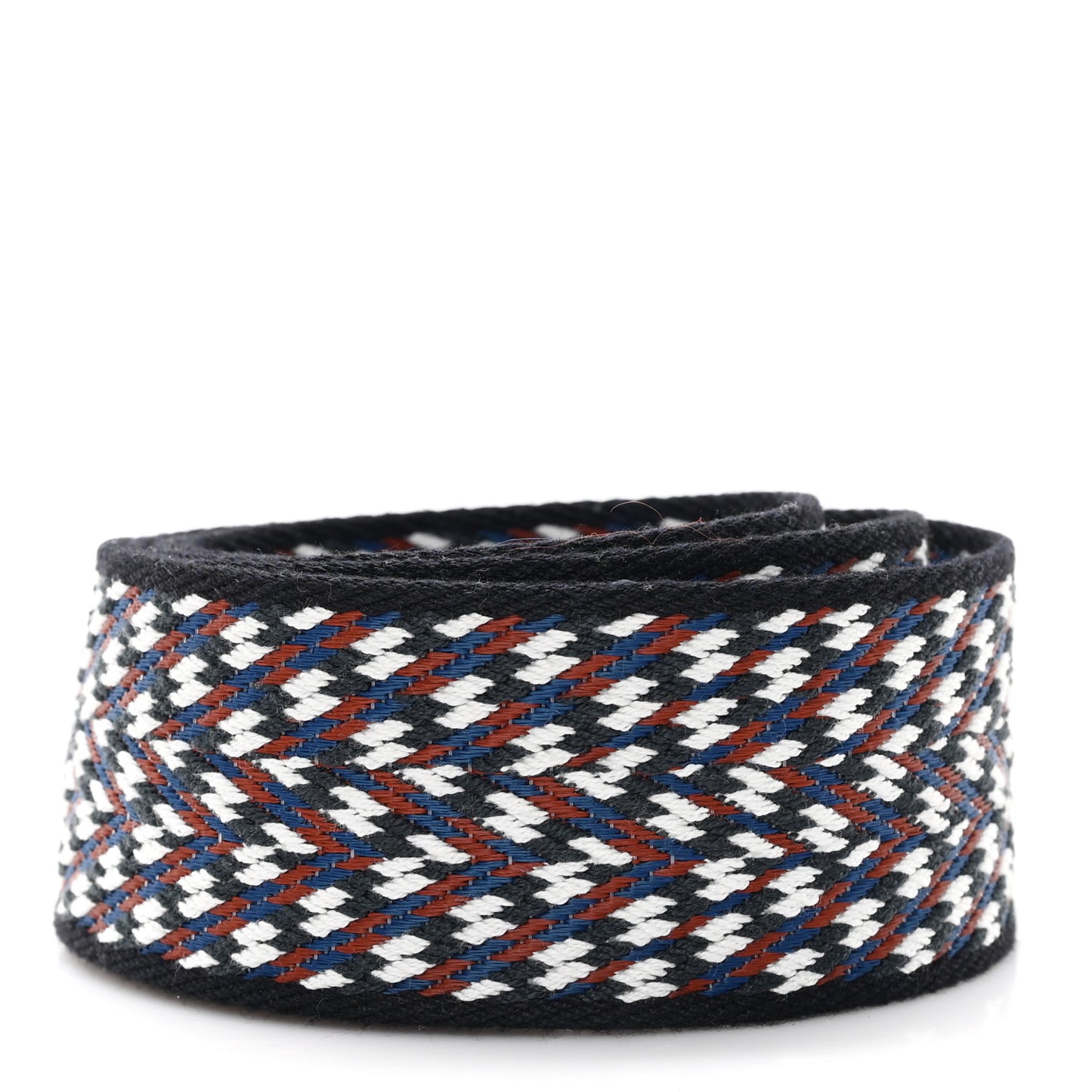 Toile Swift 50mm Sangle ZigZag Shoulder Strap Black White Deep Blue