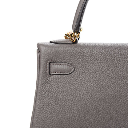 Hermes Togo Kelly Retourne 25 Etain 36 of 38