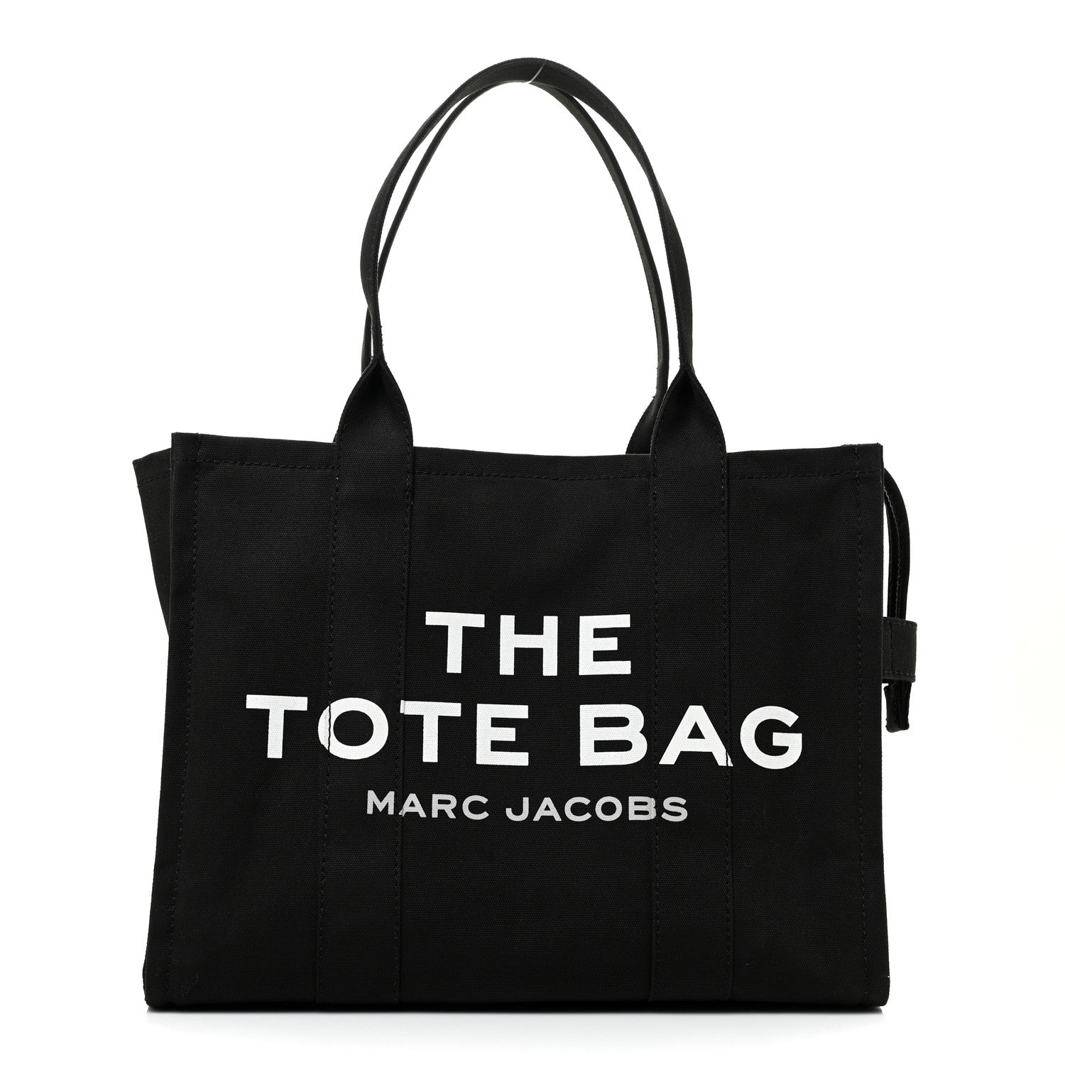 Marc Jacobs Cotton Canvas Large Tote Bag Black 1 of 9