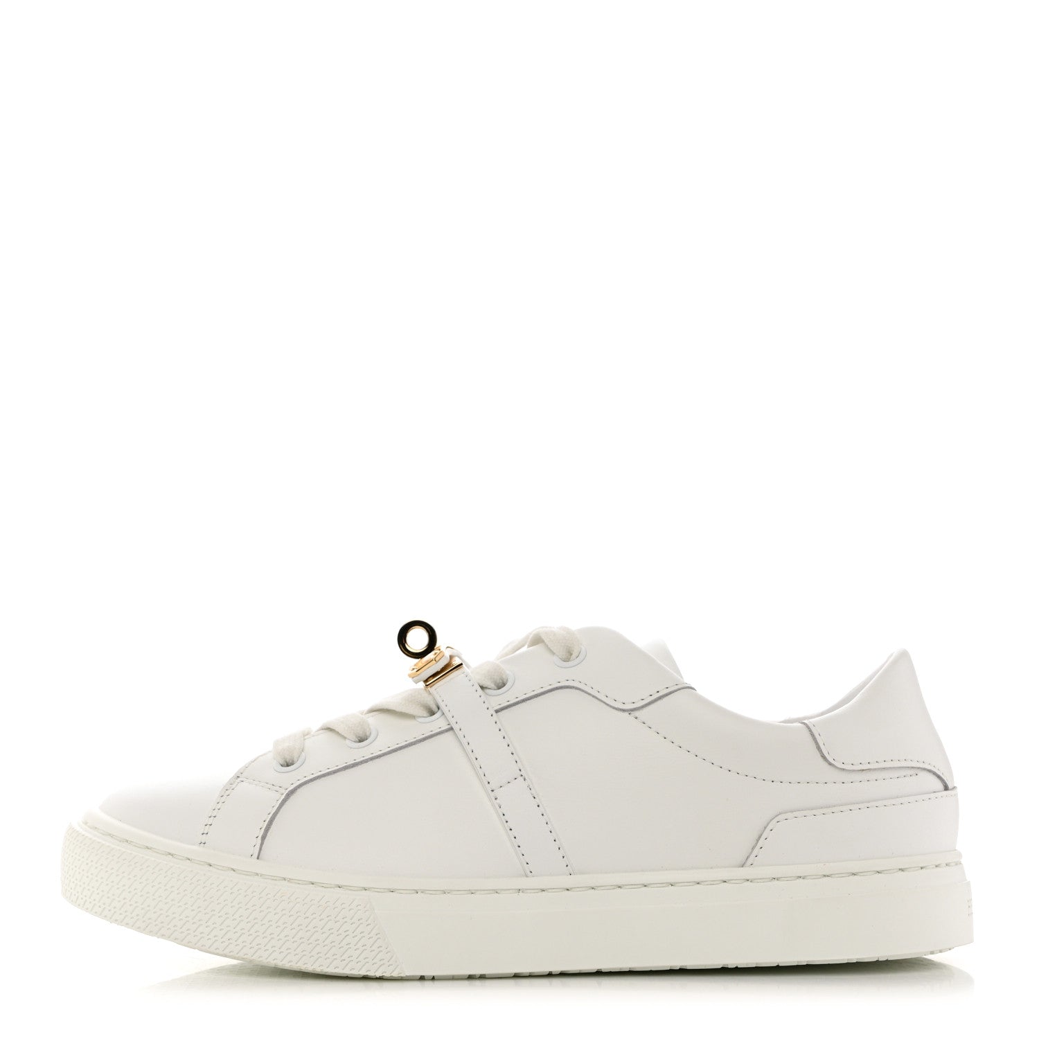 Hermes Calfskin Day Sneakers 37 White 1 of 10