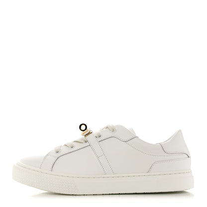 Hermes Calfskin Day Sneakers 37 White 1 of 10