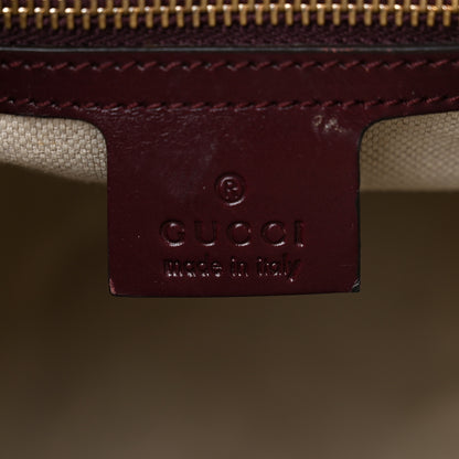 Gucci Imprime Monogram Medium Joy Boston Bordeaux 6 of 10