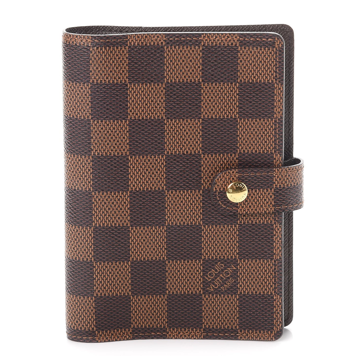 Damier Ebene Small Ring Agenda Cover