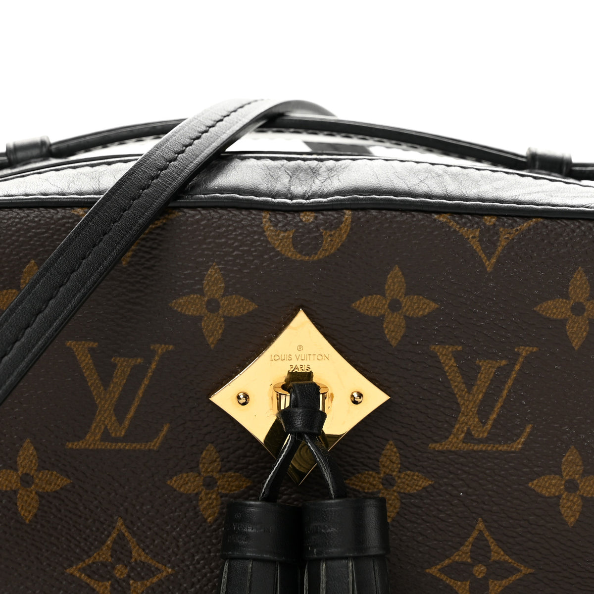 Louis Vuitton Monogram Saintonge Black 9 of 13