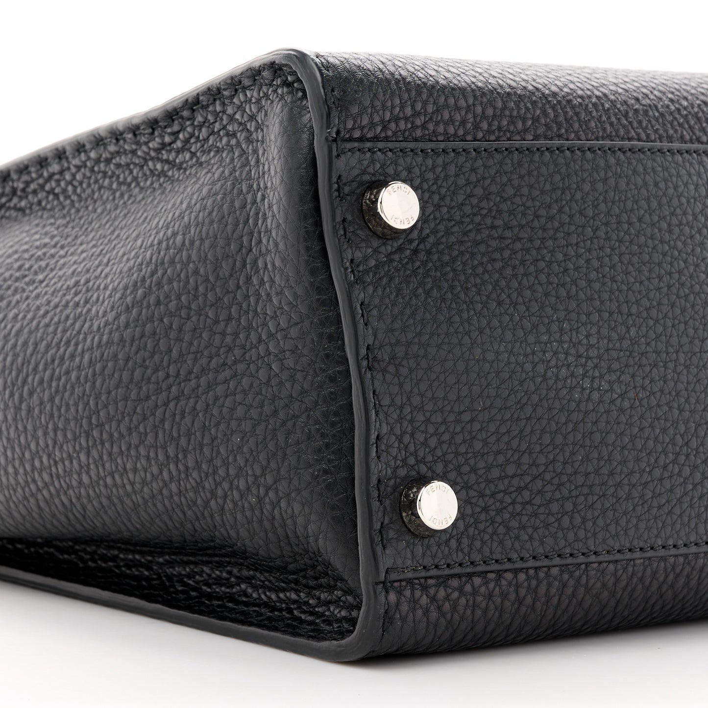 Cuoio Romano Selleria Monster Eyes Inlay Mens Large Peekaboo Iconic Essential Satchel Black Sunflower