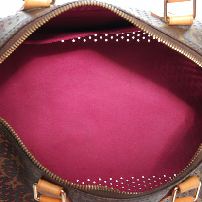 Louis Vuitton Monogram Perforated Speedy 30 Fuchsia 6 of 8