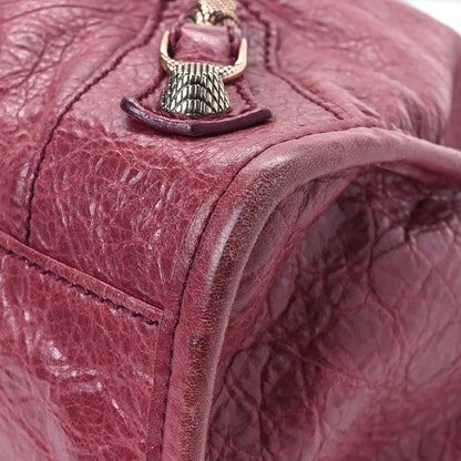 Balenciaga Agneau Giant 12 Rose Gold Hardware City Cassis 12 of 17