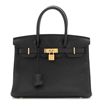 Hermes Togo Birkin 30 Black 1 of 10
