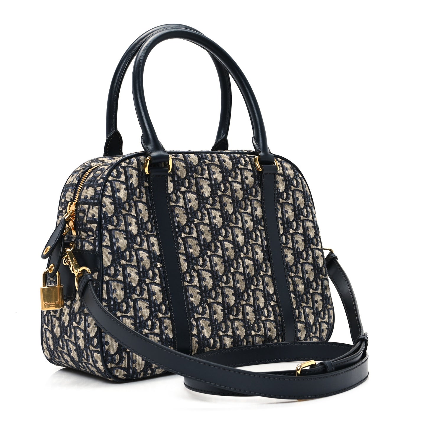 Oblique Large D-Vibe Bowling Bag Navy