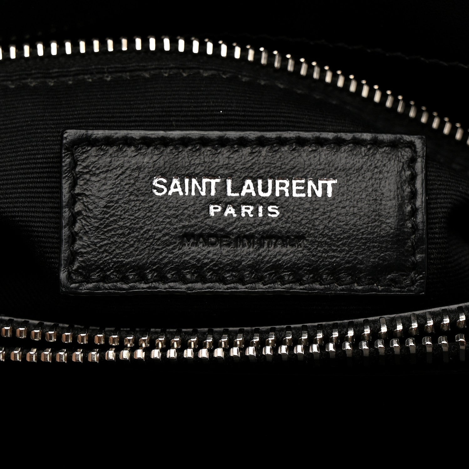 Saint Laurent Calfskin Y Quilted Monogram Medium Loulou Chain Satchel Black 7 of 17