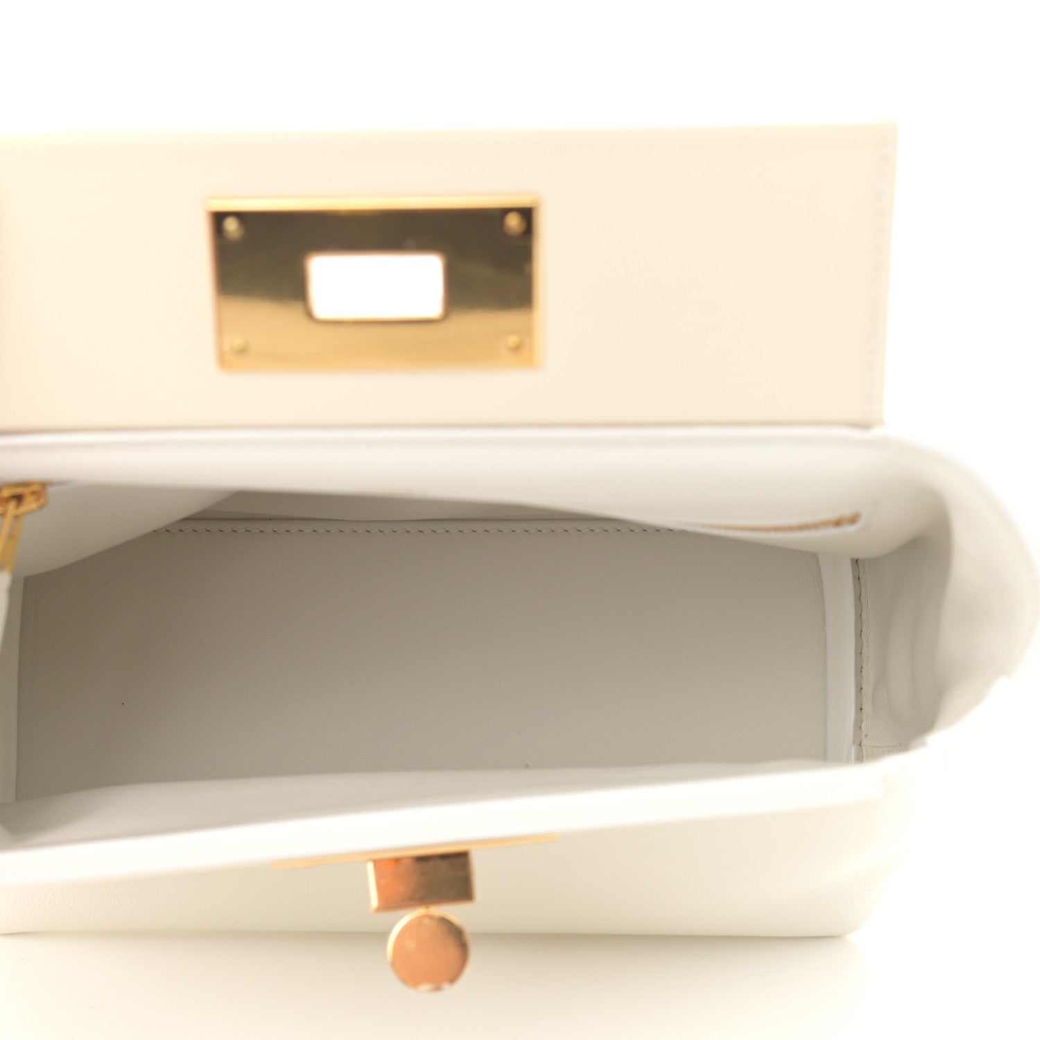 Hermes Evercolor Swift 24/24 21 White Nata 5 of 12