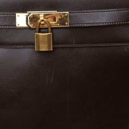 Hermes Box Kelly Sellier 32 Chocolate 29 of 30