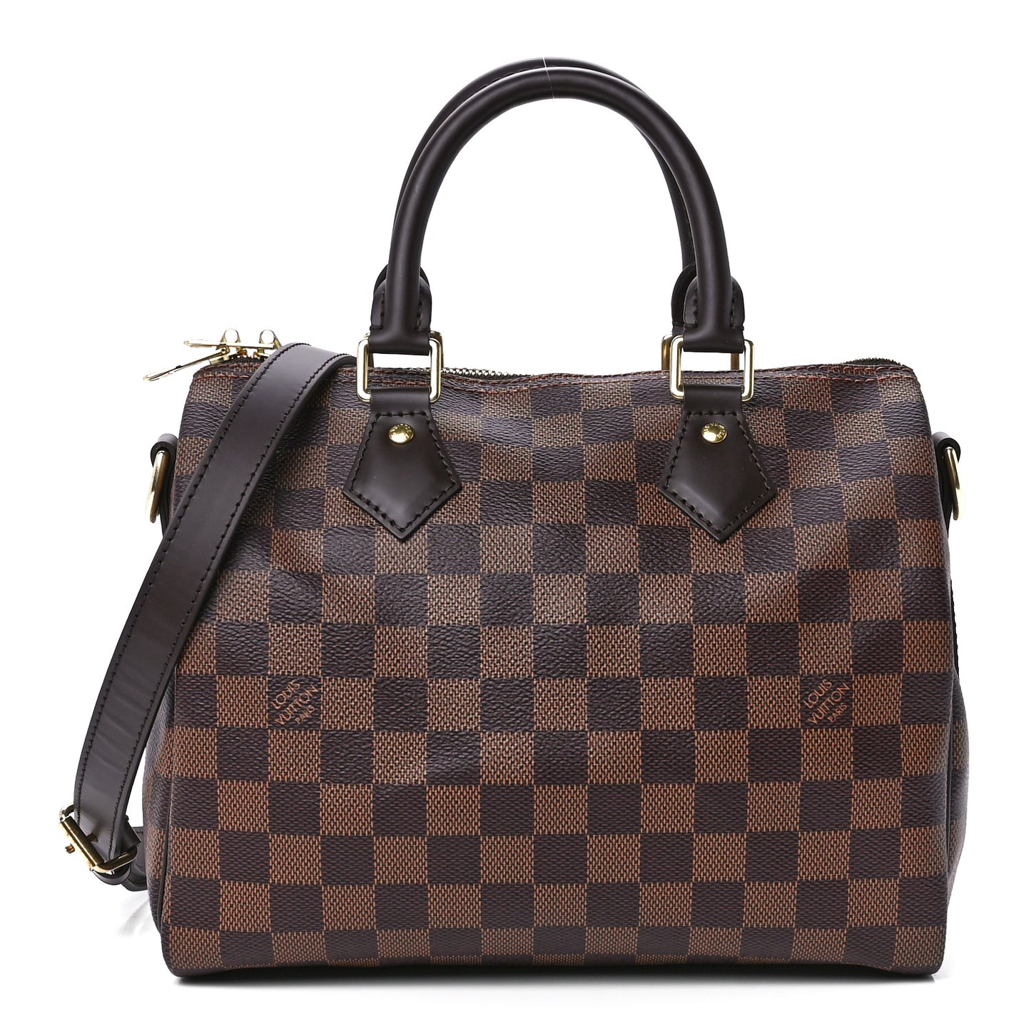 Damier Ebene Speedy Bandouliere 25
