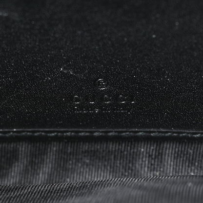 Gucci Calfskin Matelasse GG Marmont 2.0 Zip Wallet Black 6 of 10