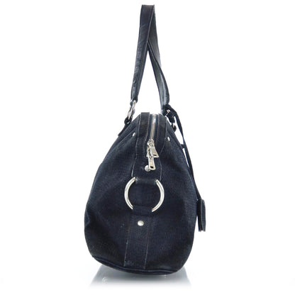 Saint Laurent Lizard Embossed Nubuck Large Muse Navy 5 of 10