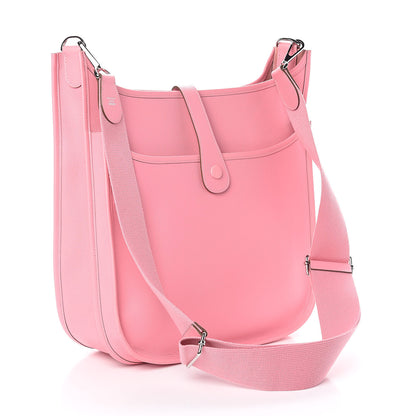 Hermes Epsom Evelyne III GM Rose Confetti 3 of 10