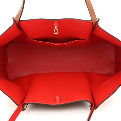 Christian Louboutin Calfskin Large Cabarock Spikes Tote Coconut 5 of 8