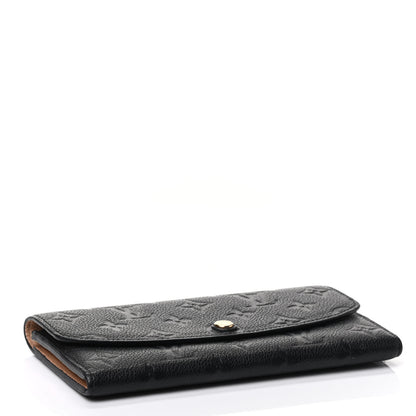 Louis Vuitton Empreinte Emilie Wallet Black Dune 3 of 4