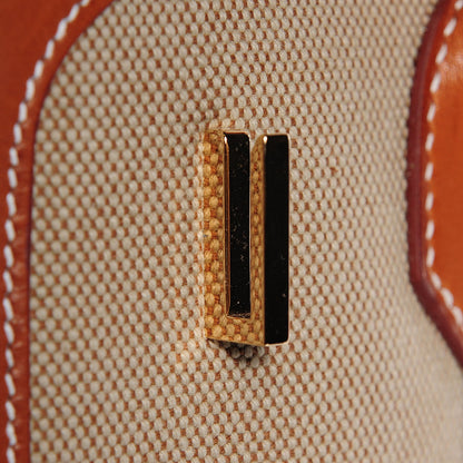 Hermes Toile Natural Barenia Flag Birkin 35 23 of 30