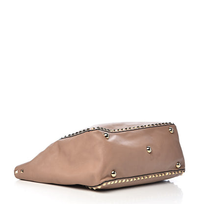 Valentino Garavani Vitello Medium Rockstud Tote Alpaca 4 of 21