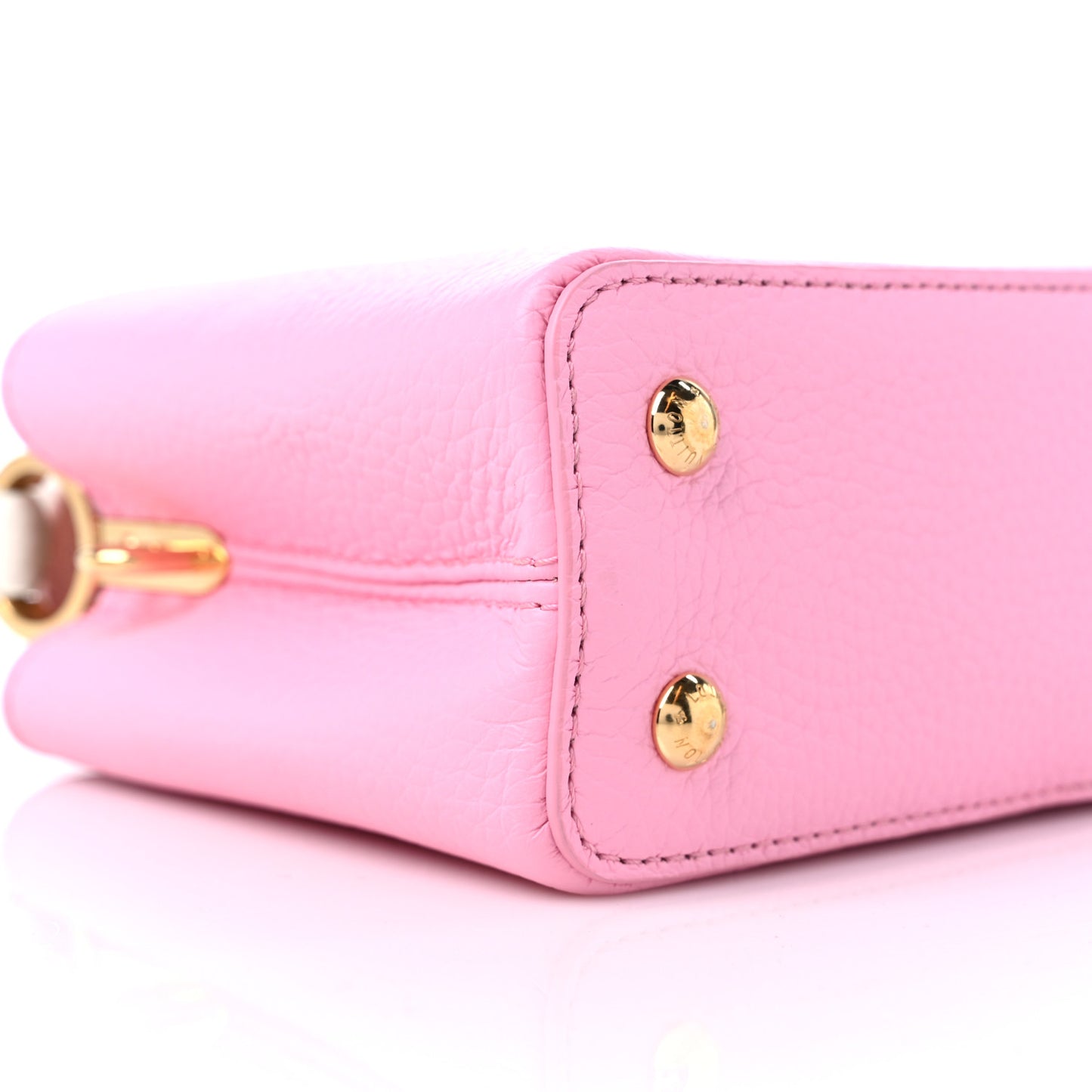 Taurillon Flower Chain Capucines Mini Candy Pink
