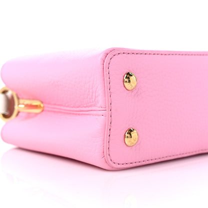 Louis Vuitton Taurillon Flower Chain Capucines Mini Candy Pink 7 of 8