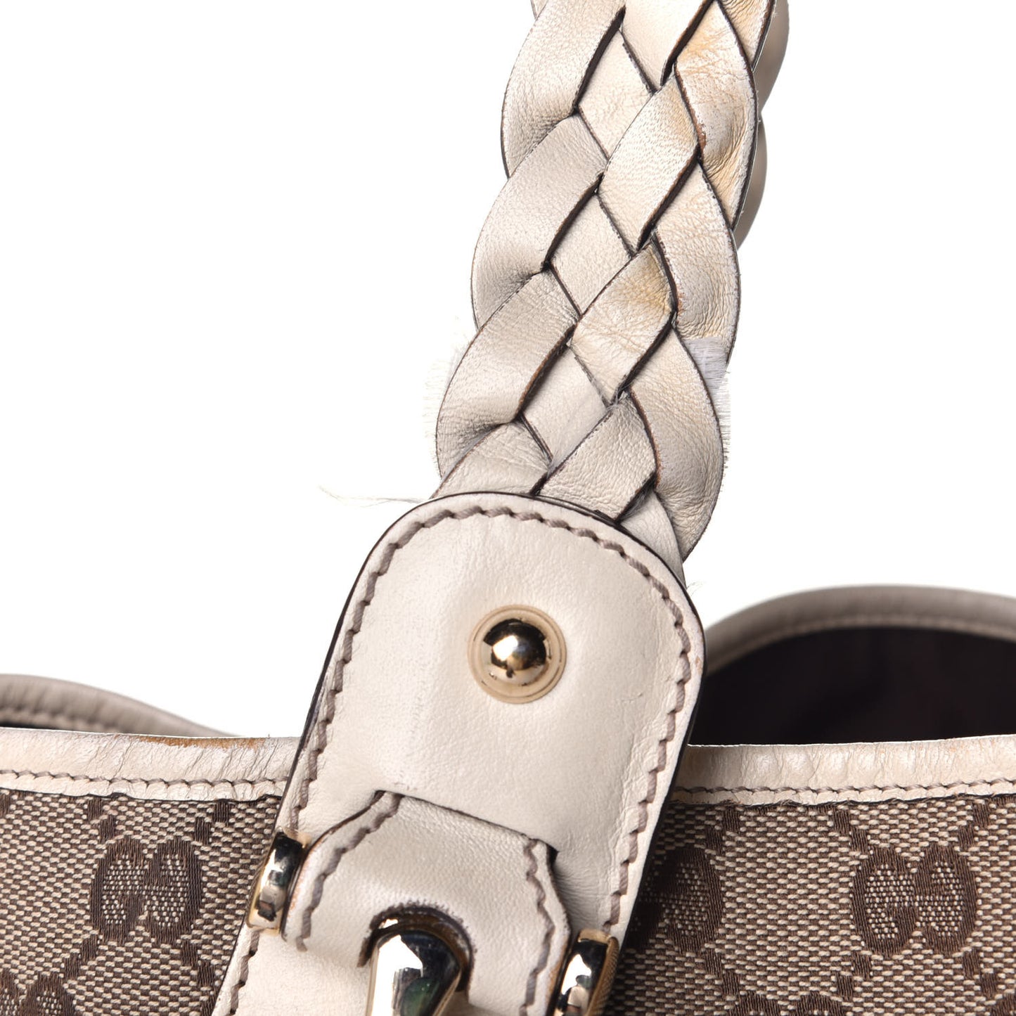 Monogram Small Pelham Shoulder Bag Off White