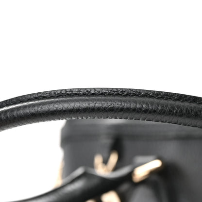 Gucci Dollar Calfskin GG Charm Satchel Black 18 of 20