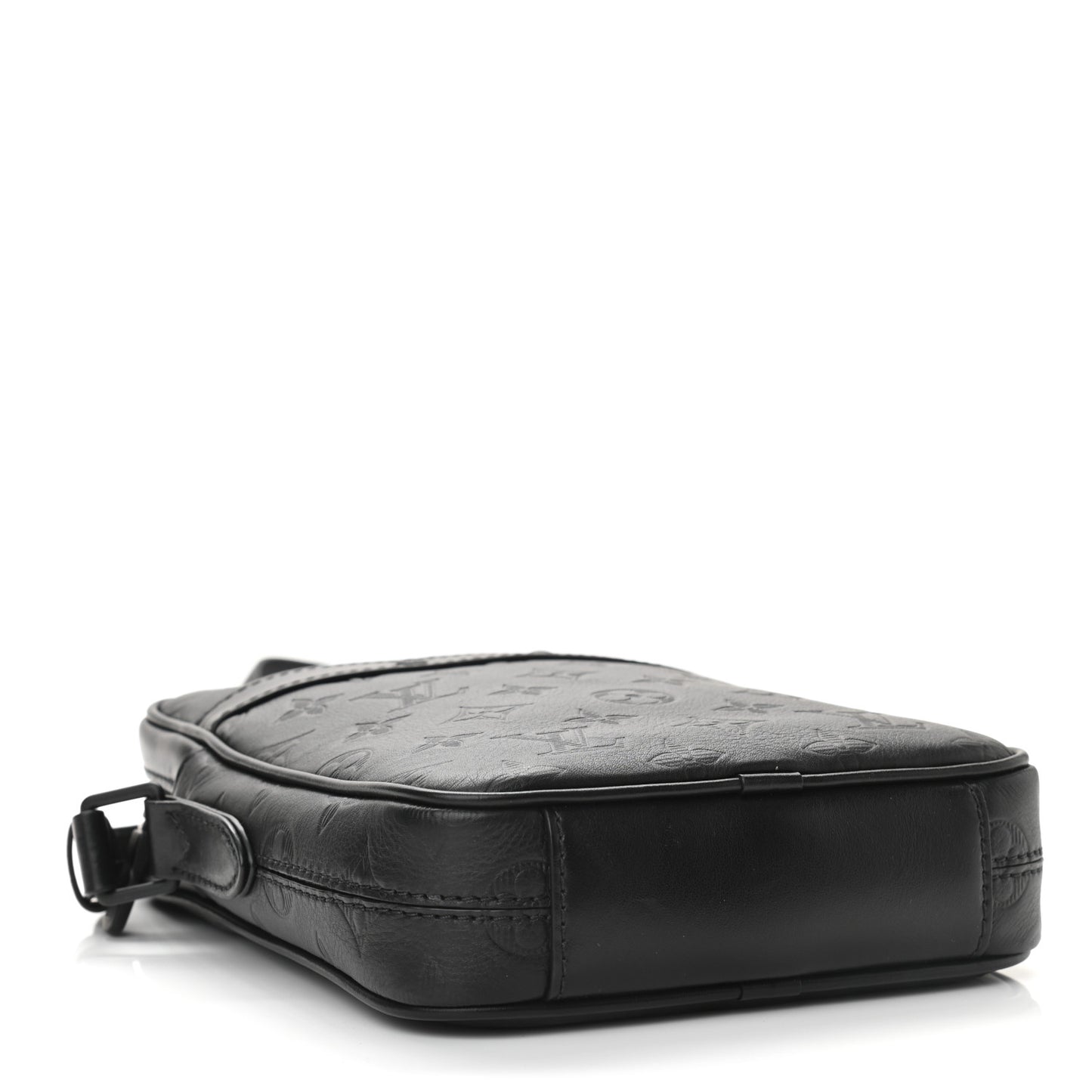 Calfskin Monogram Shadow Danube PM Black