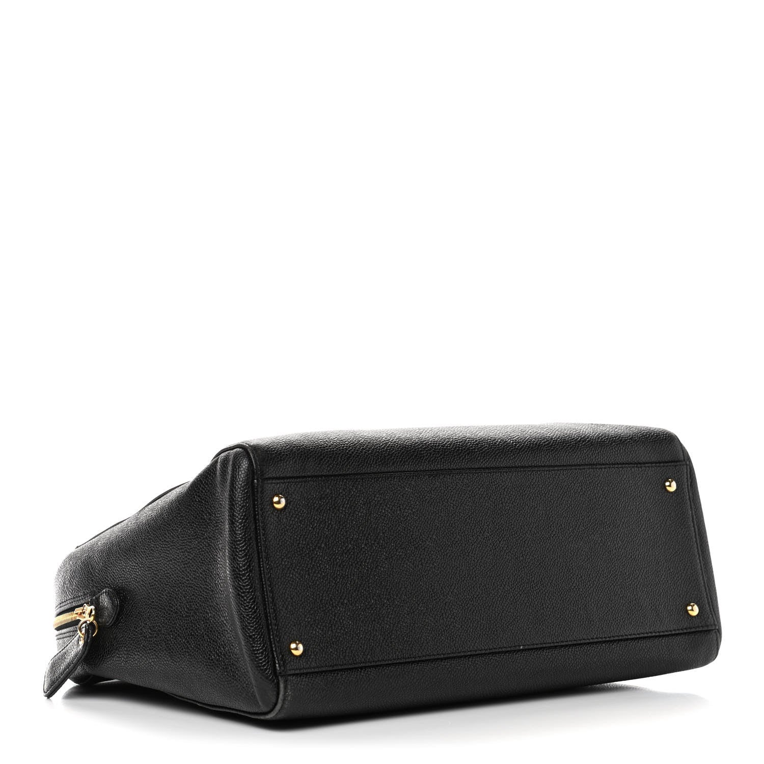 Chanel Caviar Large CC Shoulder Bag Black 3 of 5