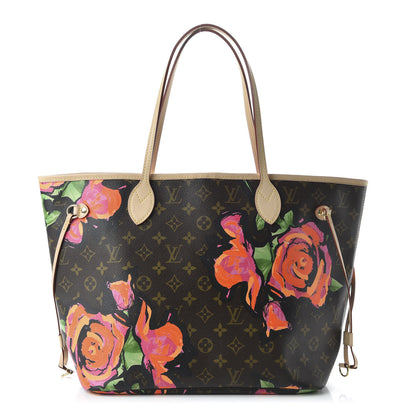 Louis Vuitton Monogram Roses Neverfull MM 1 of 10