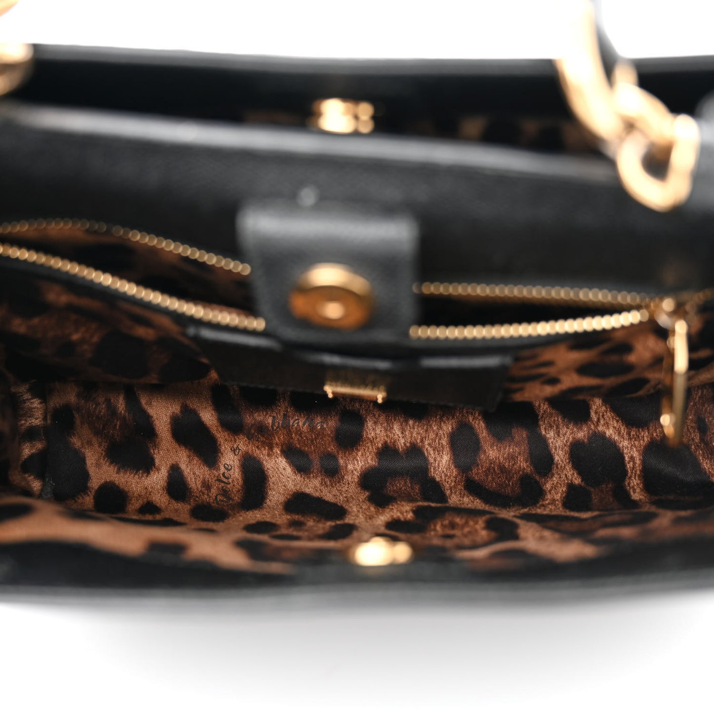 Dauphine Miss Sicily Shopper Tote Black