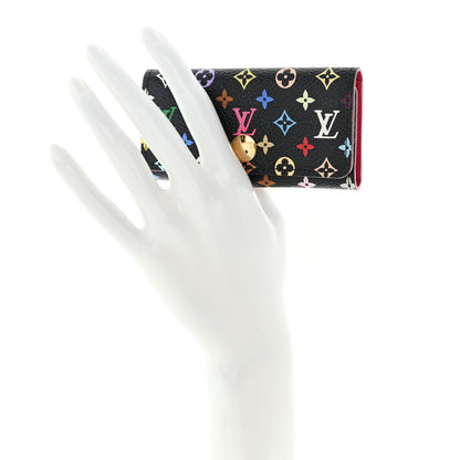 Louis Vuitton Monogram Multicolor Multicles 4 Key Holder Black Grenade 2 of 7