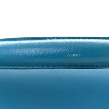 Hermes Evercolor Kelly Retourne 28 Bleu Zanzibar 13 of 17