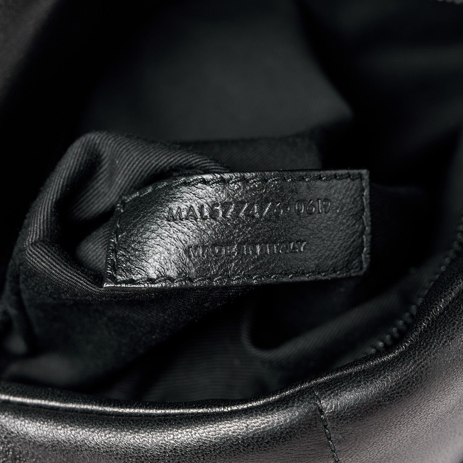 Saint Laurent Lambskin Quilted Monogram Monochrome Small Loulou Puffer Chain Satchel Black 8 of 11