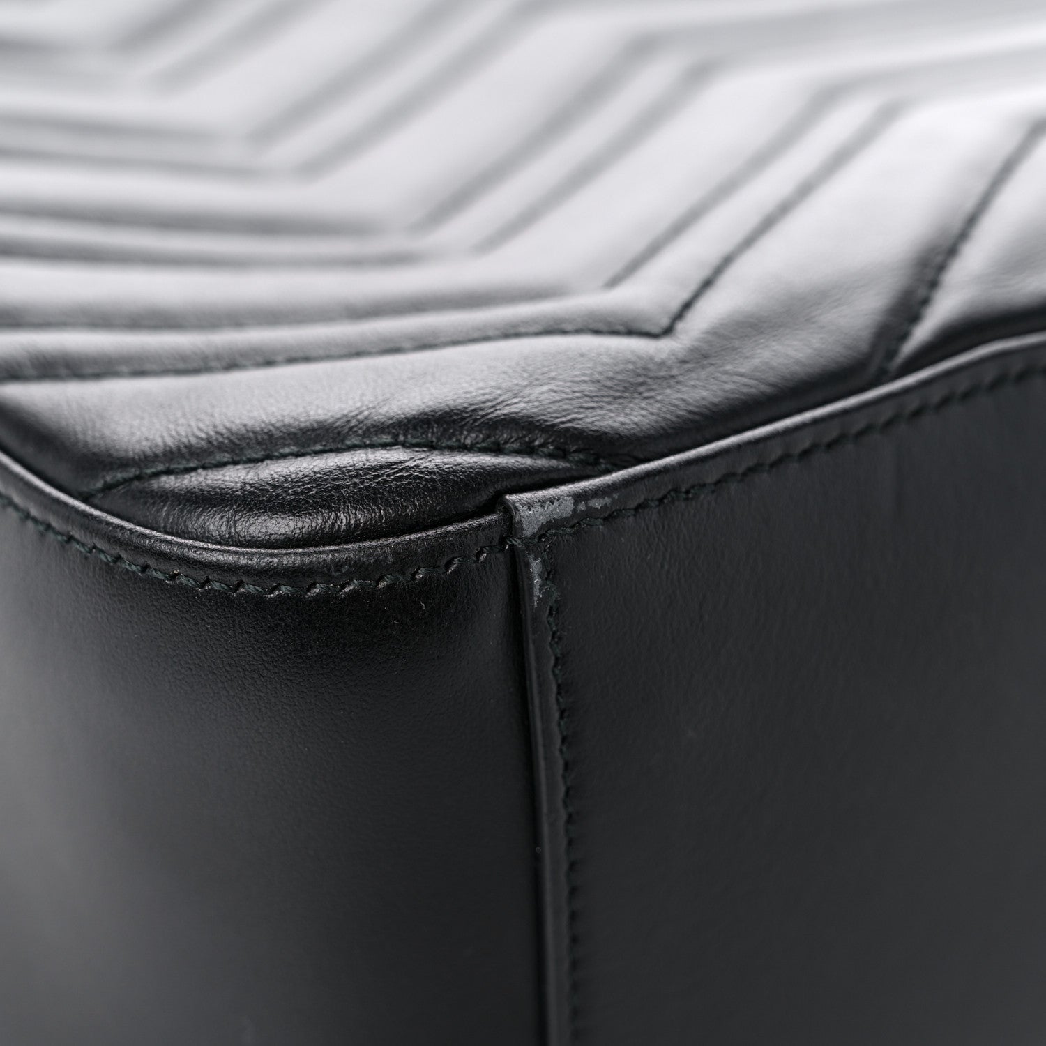 Gucci Calfskin Matelasse GG Marmont Backpack Black 8 of 13