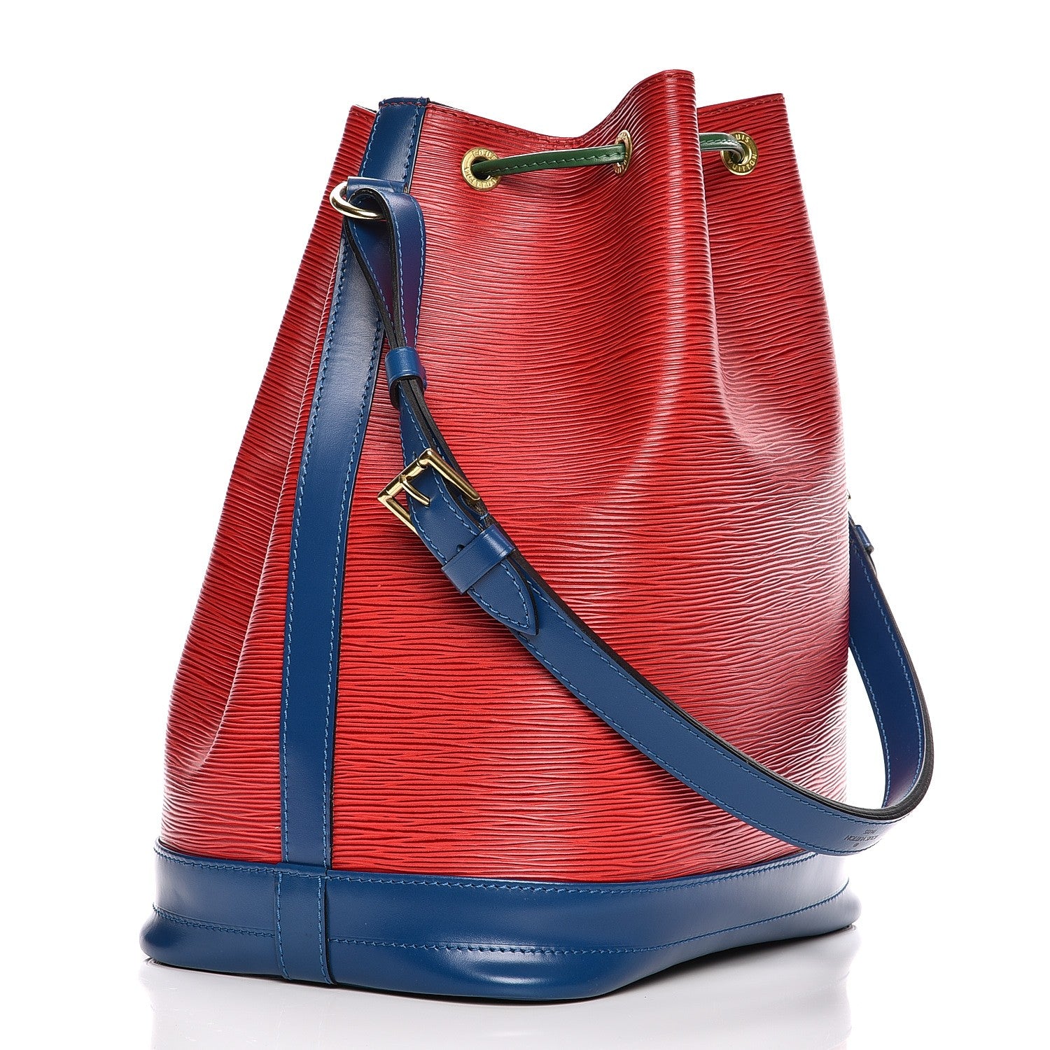 Louis Vuitton Epi Tri-Color Noe Castillan Red Toledo Borneo 3 of 11