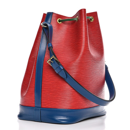 Louis Vuitton Epi Tri-Color Noe Castillan Red Toledo Borneo 3 of 11