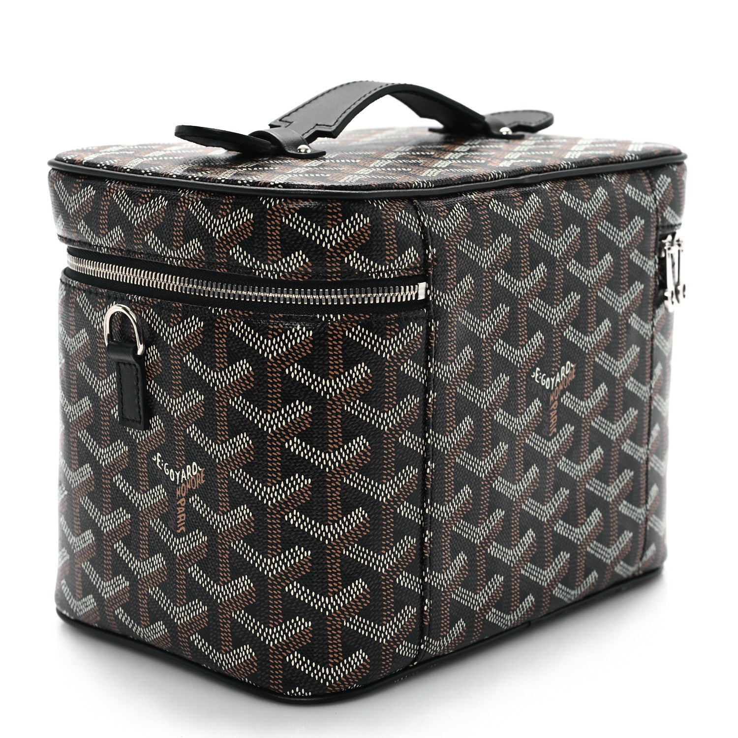 Goyard Goyardine Muse Vanity Case Black 4 of 10