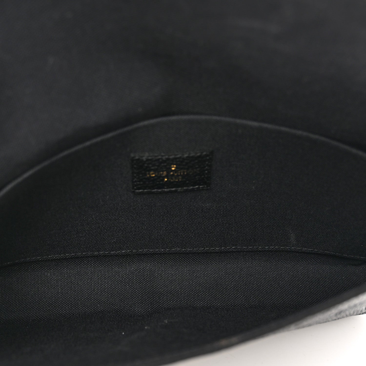 Louis Vuitton Empreinte Pochette Felicie Chain Wallet Black 6 of 9