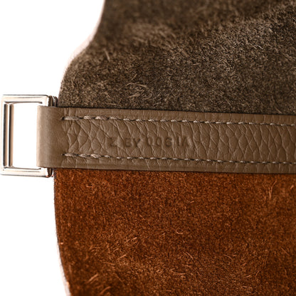 Hermes Taurillon Clemence Casaque Picotin Lock 22 Gold Etoupe Nata 7 of 10