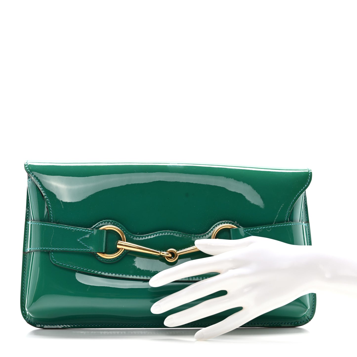 Patent Large Bright Bit Clutch Shocking Green