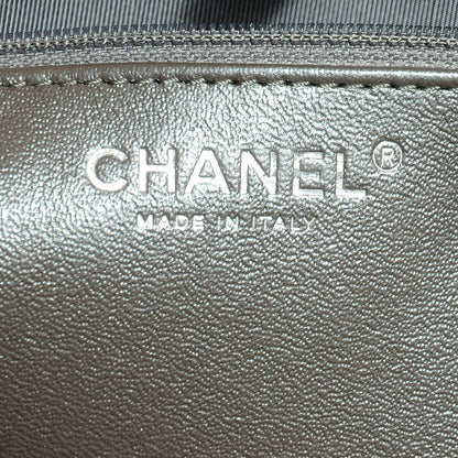 Chanel Metallic Caviar Large Be Caviar Tote Silver 6 of 8