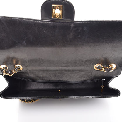 Chanel Lambskin Quilted Jumbo Single Flap Black 6 of 9