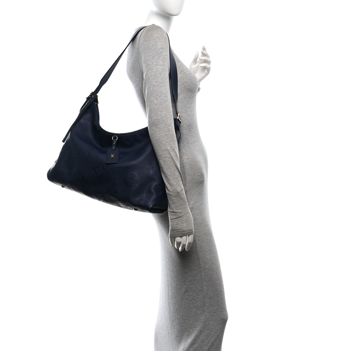 Empreinte Monogram Giant CarryAll MM Navy