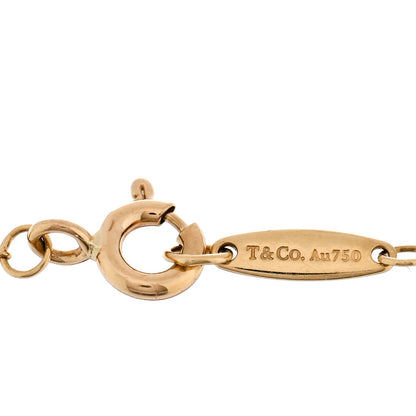 Tiffany 18K Yellow Gold Diamond .35ctw Elsa Peretti Diamonds by the Yard Station Bracelet 3 of 3