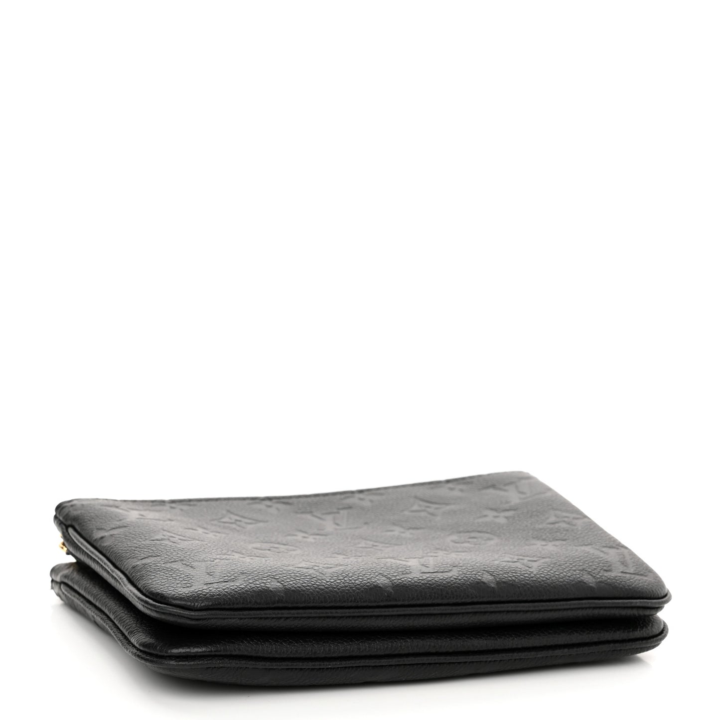 Empreinte Double Zip Pochette Black