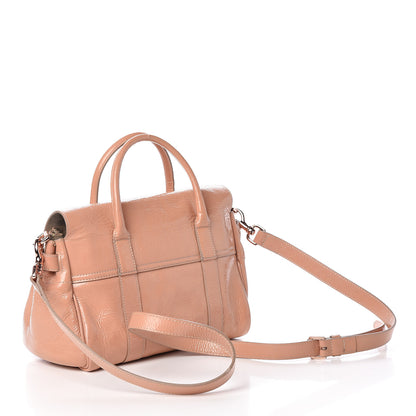 Mulberry Wrinkled Patent Small Bayswater Plaster Pink 3 of 22